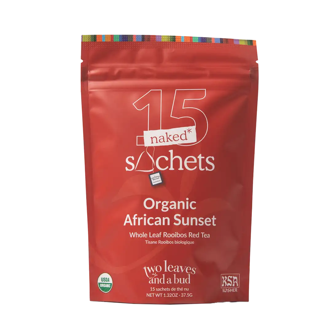 Organic African Sunset Tea Sachets | Two Leaves and a Bud