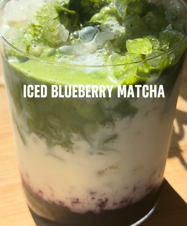 Iced Blueberry Matcha Recipe