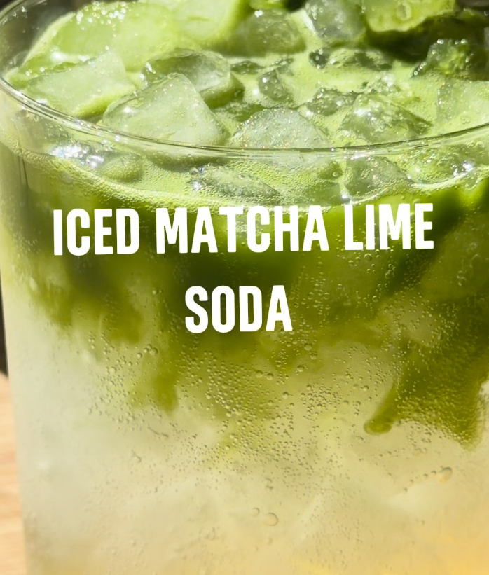 Iced Matcha Lime Soda Recipe