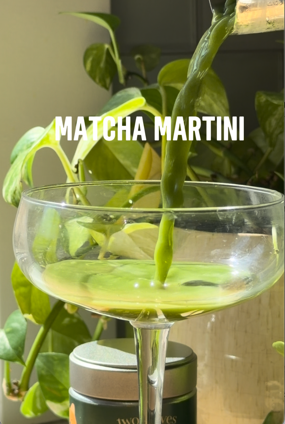 Matcha Martini Recipe