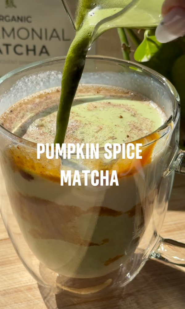 Pumpkin Spice Matcha Latte Recipe
