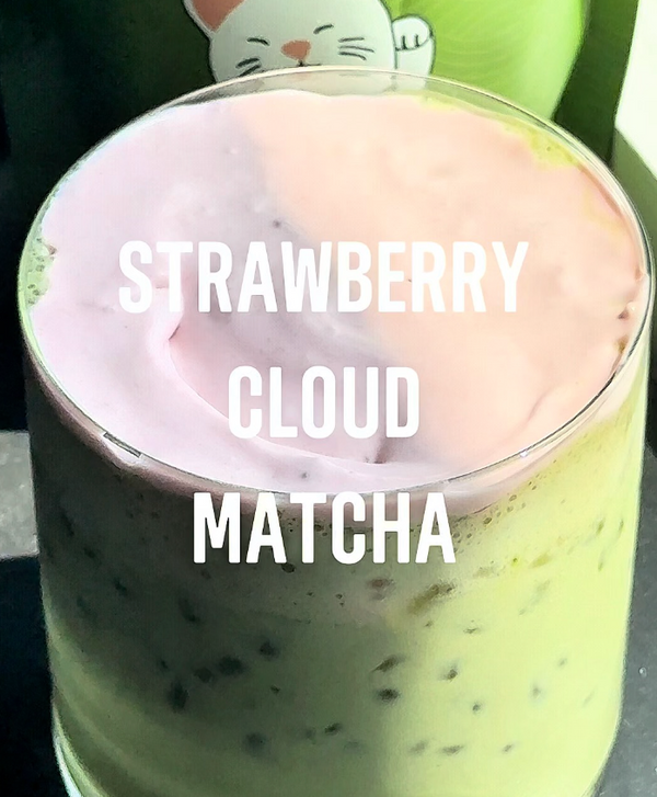 Strawberry Cloud Matcha Recipe