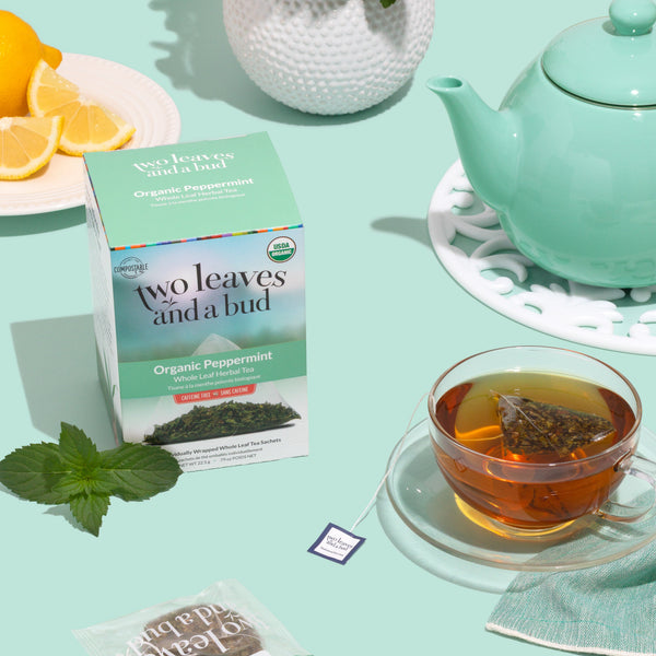Organic Peppermint Tea: Grown in the USA