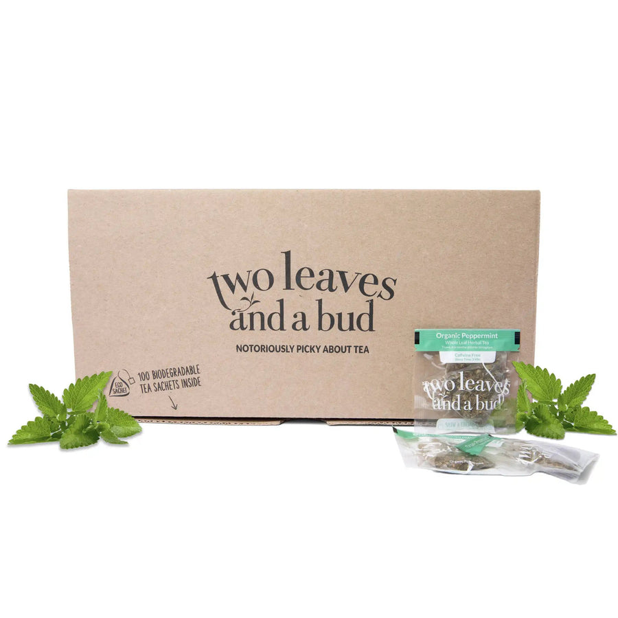 Two Leaves and a Bud Organic Peppermint Tea