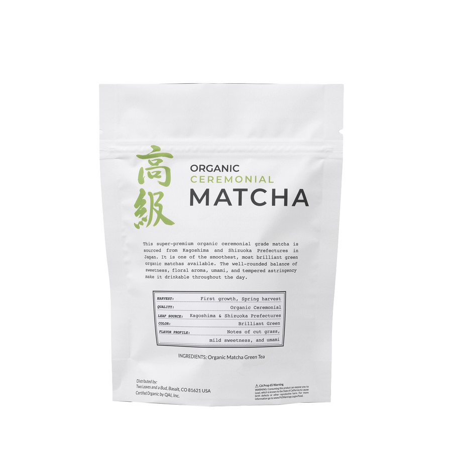 Organic Ceremonial Matcha - 100g Sleeve