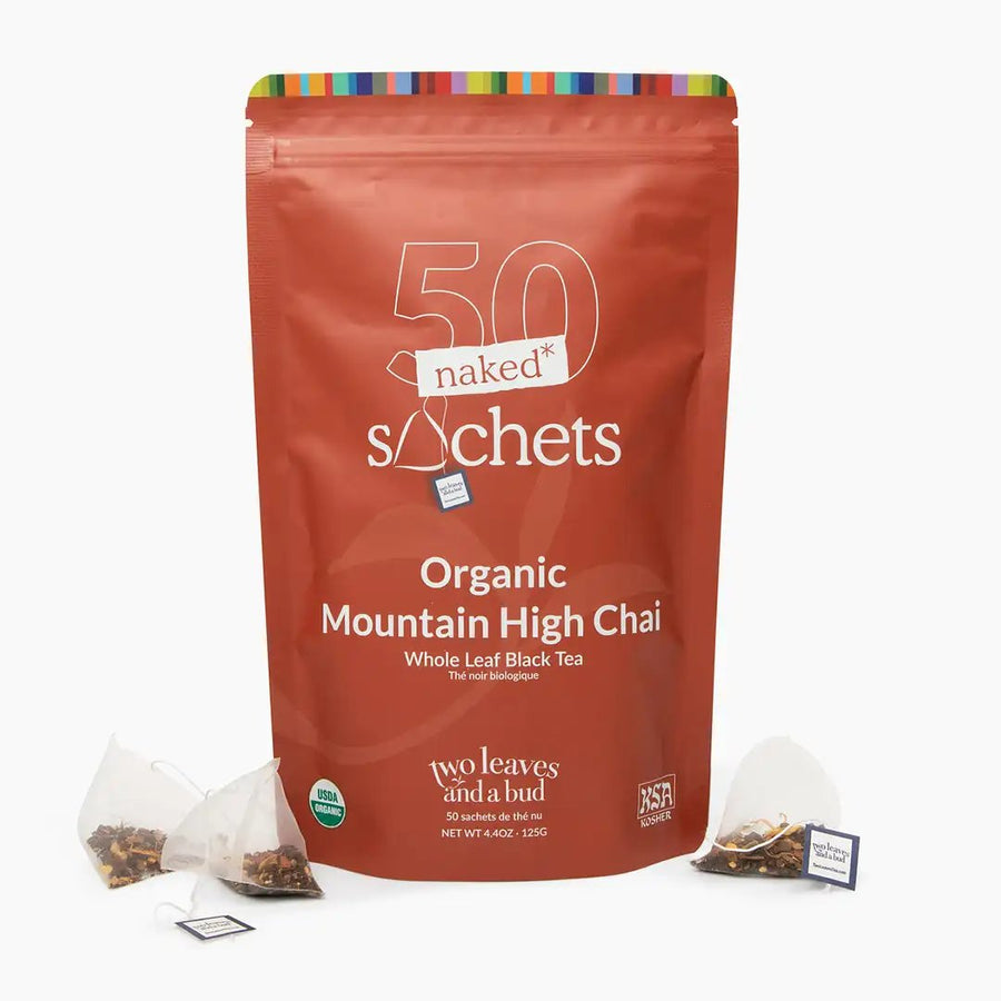 Two Leaves and a Bud Organic Mountain High Chai Naked Tea
