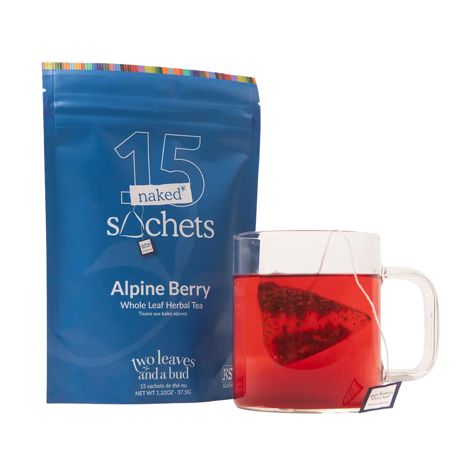 Two Leaves and a Bud Alpine Berry Naked Tea