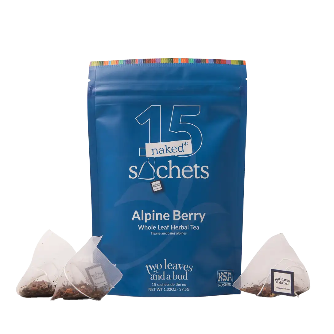 【EP】DETERMINATIONS　TEA FOR TWOほか Alpine Berry - 15 Naked Tea Sachets