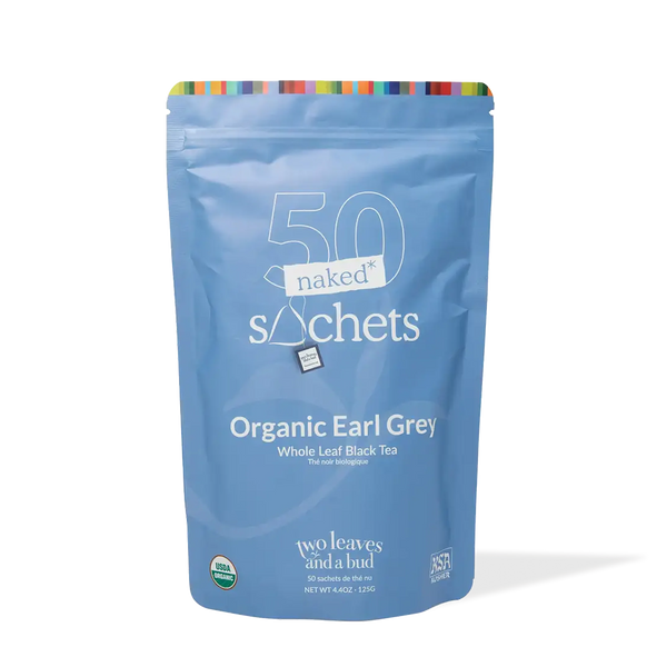 Organic Earl Grey - 50 Naked Tea Sachets