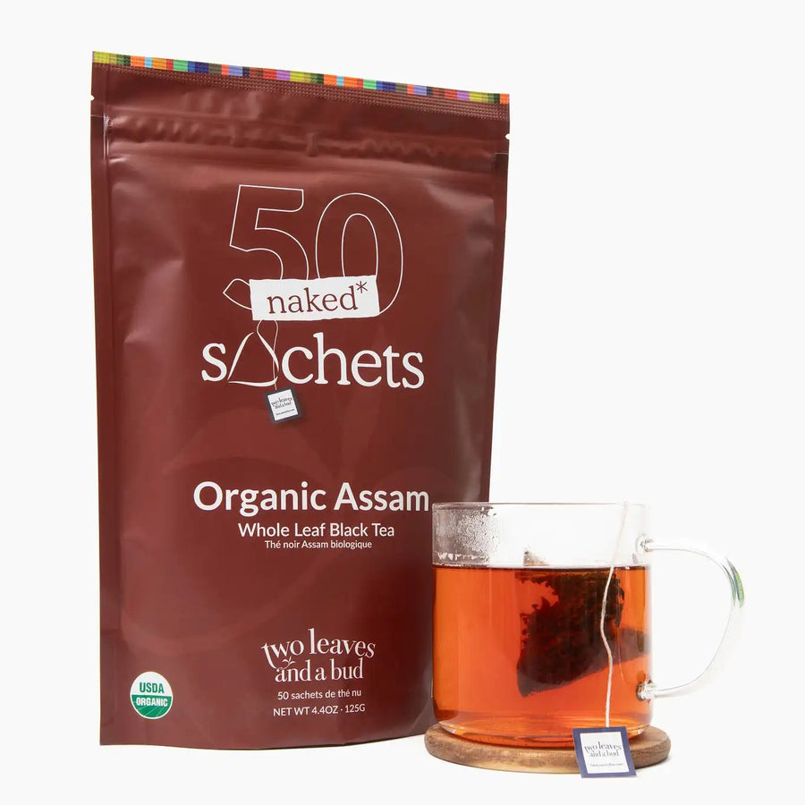 Two Leaves and a Bud Organic Assam Naked Tea
