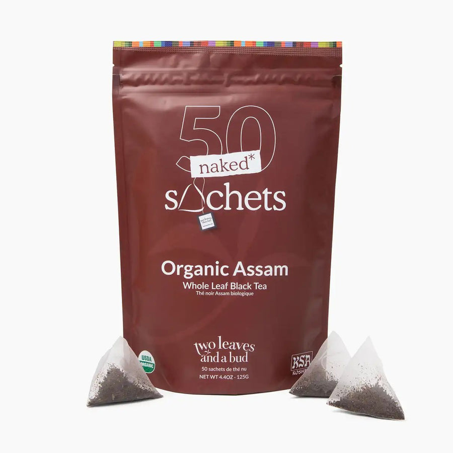 Two Leaves and a Bud Organic Assam Naked Tea
