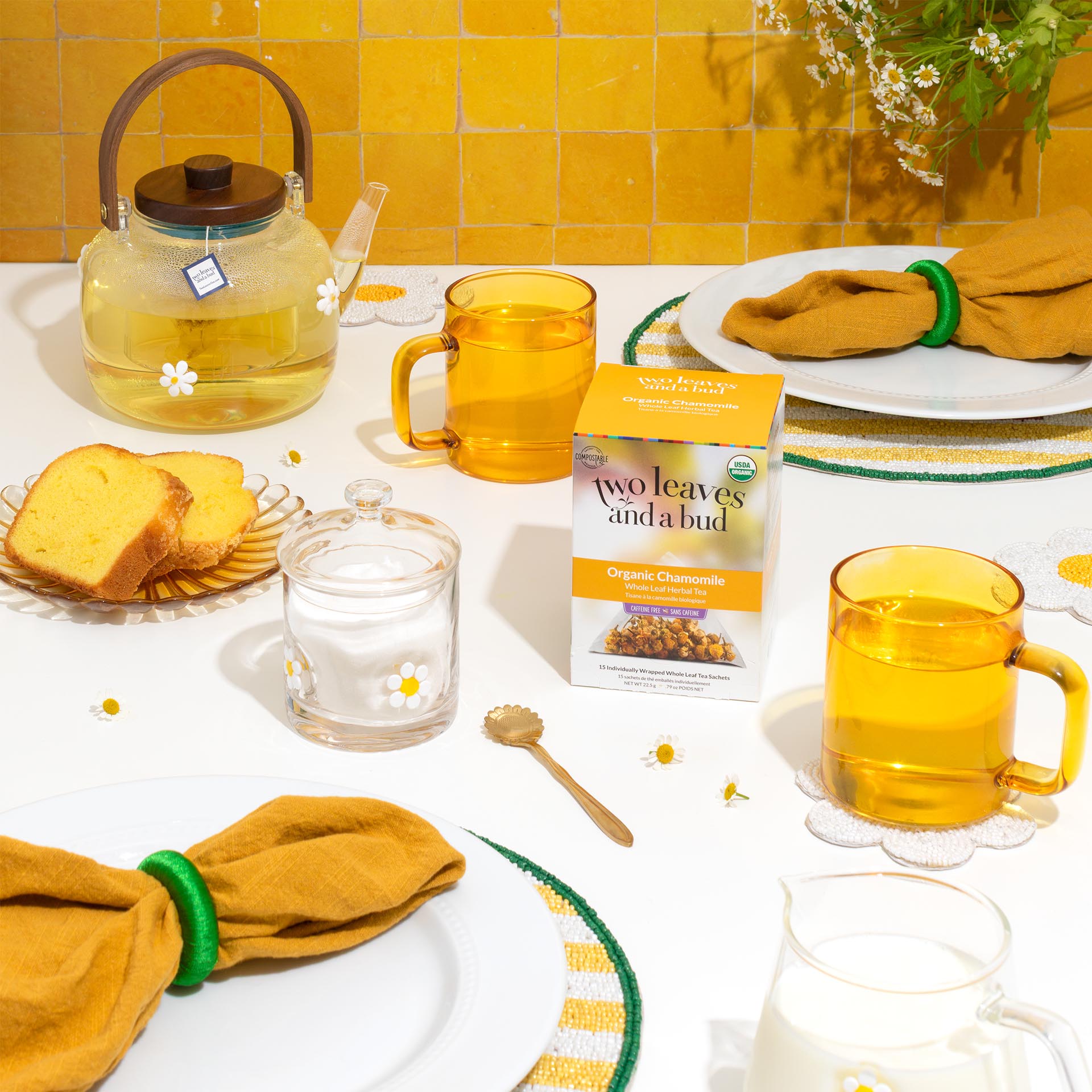Organic Chamomile Tea | Two Leaves and a Bud