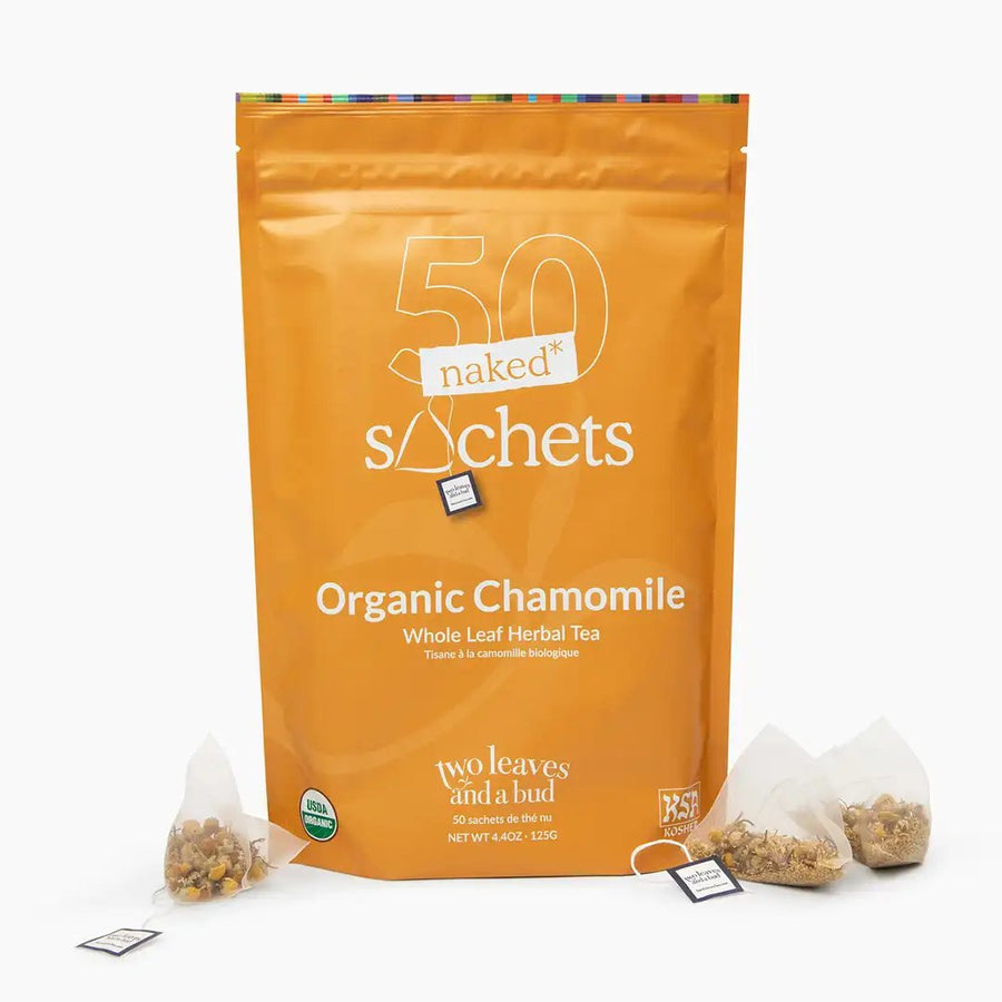 Two Leaves and a Bud Organic Chamomile Naked Tea