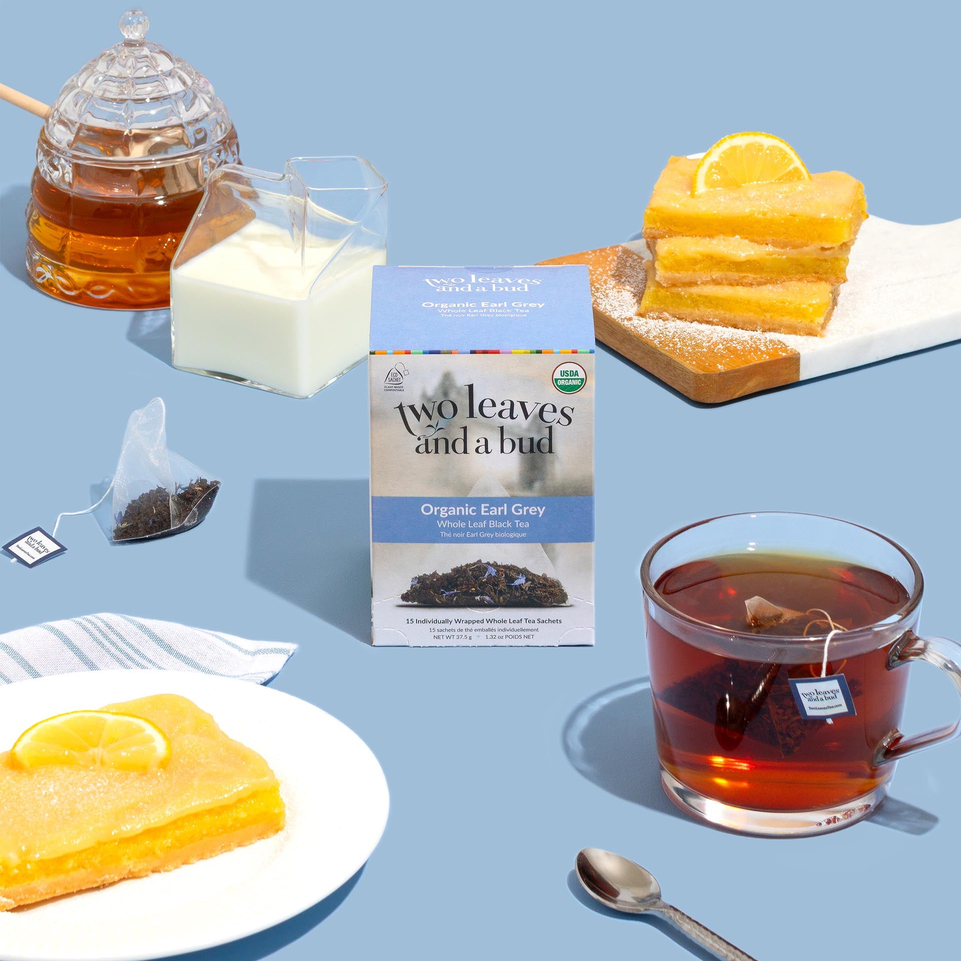 Organic Earl Grey Tea | Two Leaves and a Bud