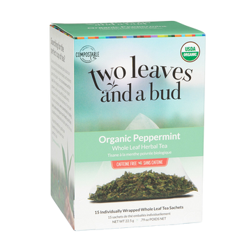 Organic Peppermint Tea | Two Leaves and a Bud