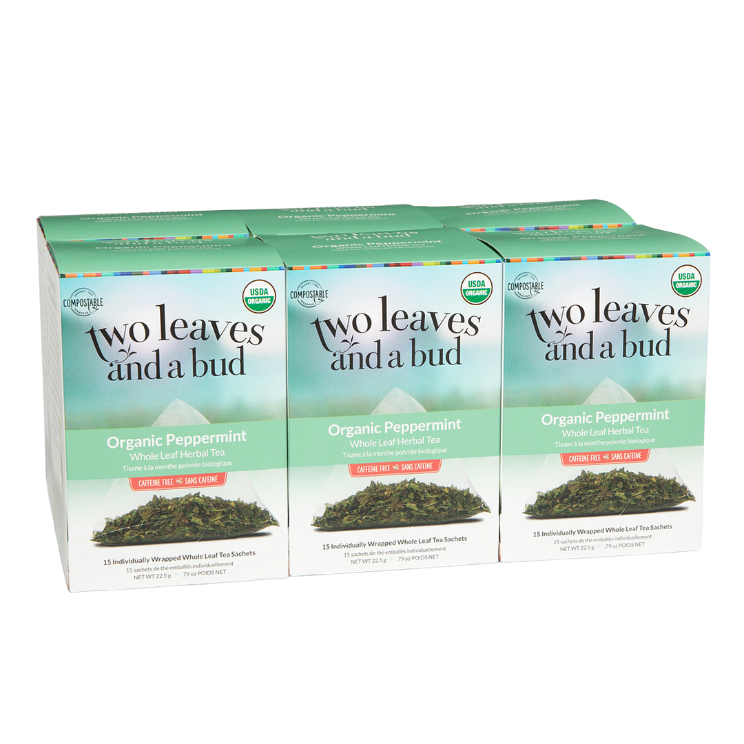 Organic Peppermint Tea | Two Leaves and a Bud
