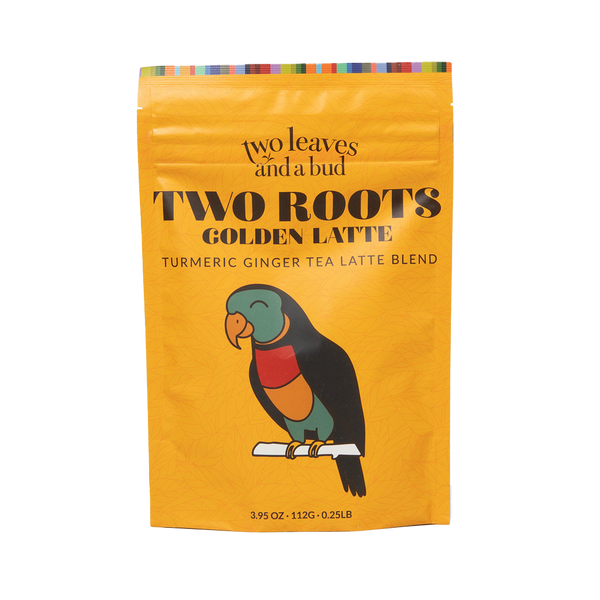 Two Roots Turmeric Ginger Latte Mix | Two Leaves and a Bud