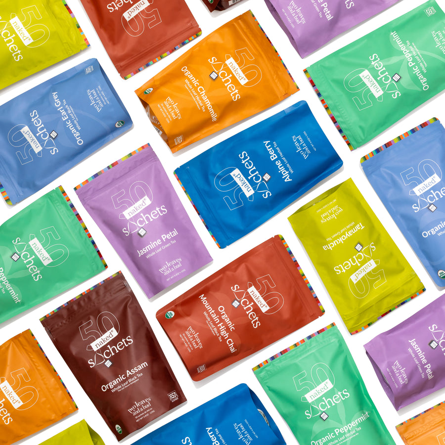 Organic Mountain High Chai - 50 Naked Tea Sachets