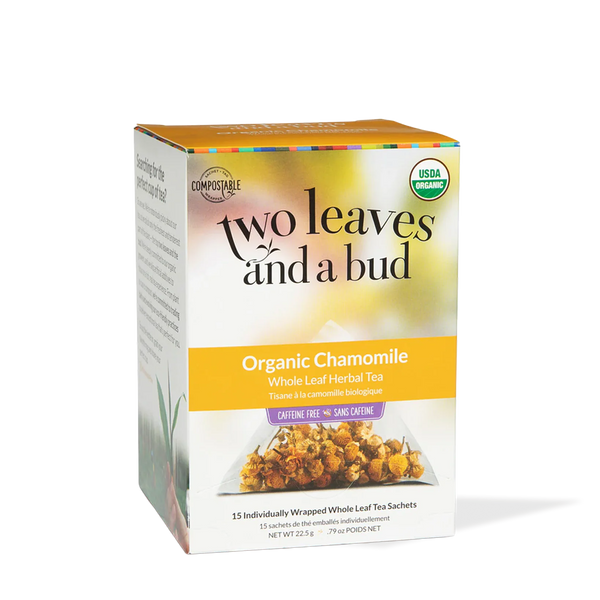 Organic Chamomile Tea | Two Leaves and a Bud Organic Chamomile Tea | Two Leaves and a Bud