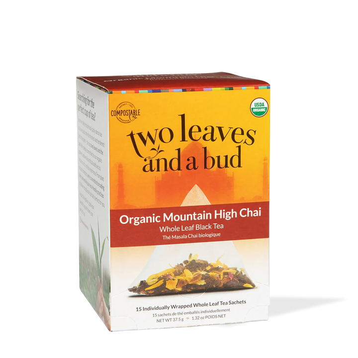 maybe an image about Organic Mountain High Chai Tea