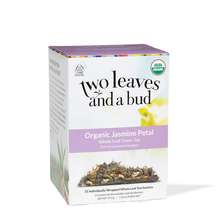 maybe an image about Organic Jasmine Petal Green Tea