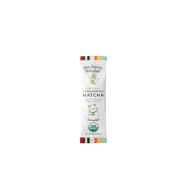 Ceremonial Matcha Tea Single Serve Sticks | Two Leaves and a Bud