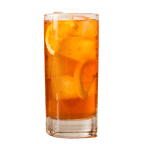 Organic Black Iced Tea Glass