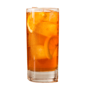 Organic Black Iced Tea Glass